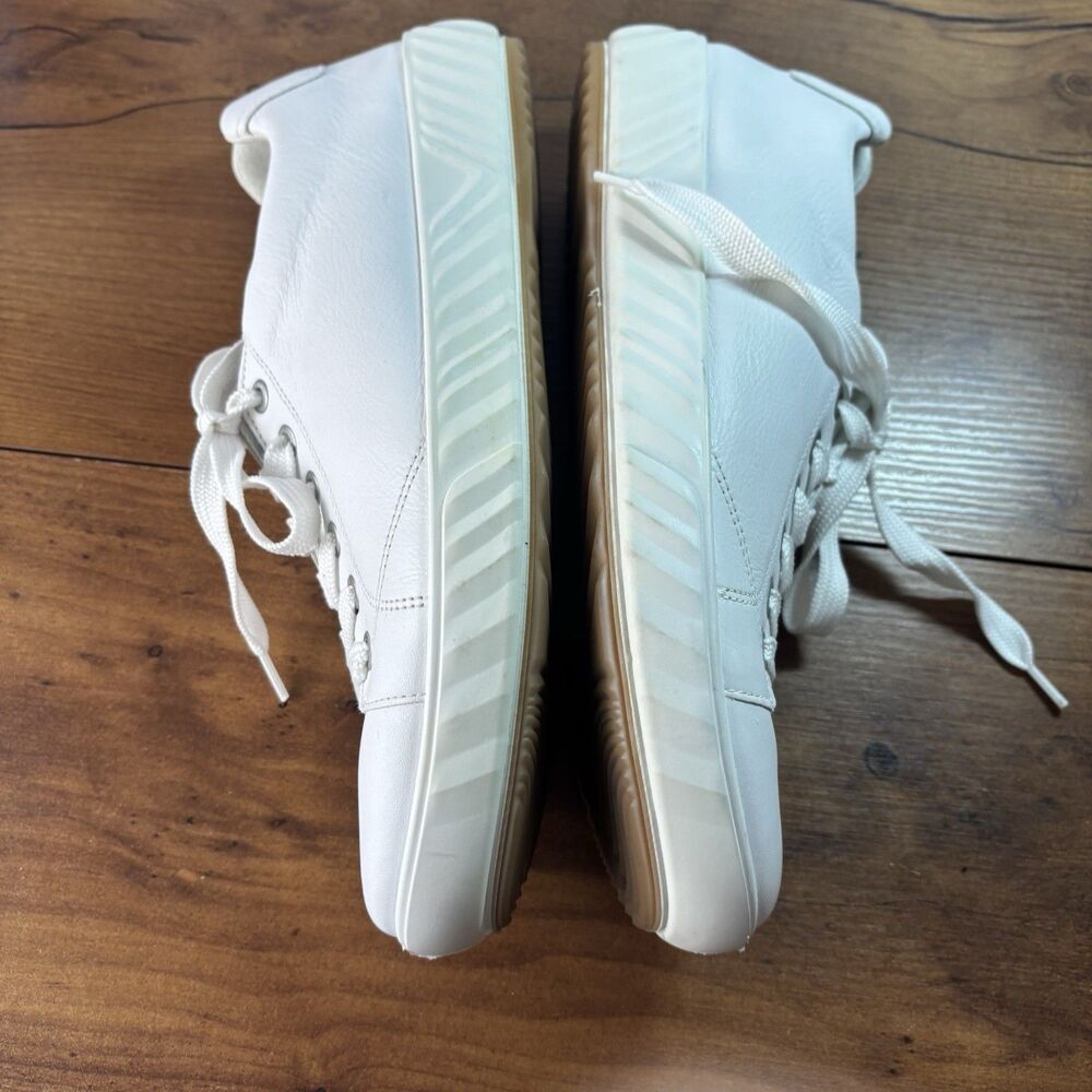 Ara Alexandria  Lace-Up Flat Women's Low White Leather Sneakers US 10 UK 7.5 - Picture 8 of 10
